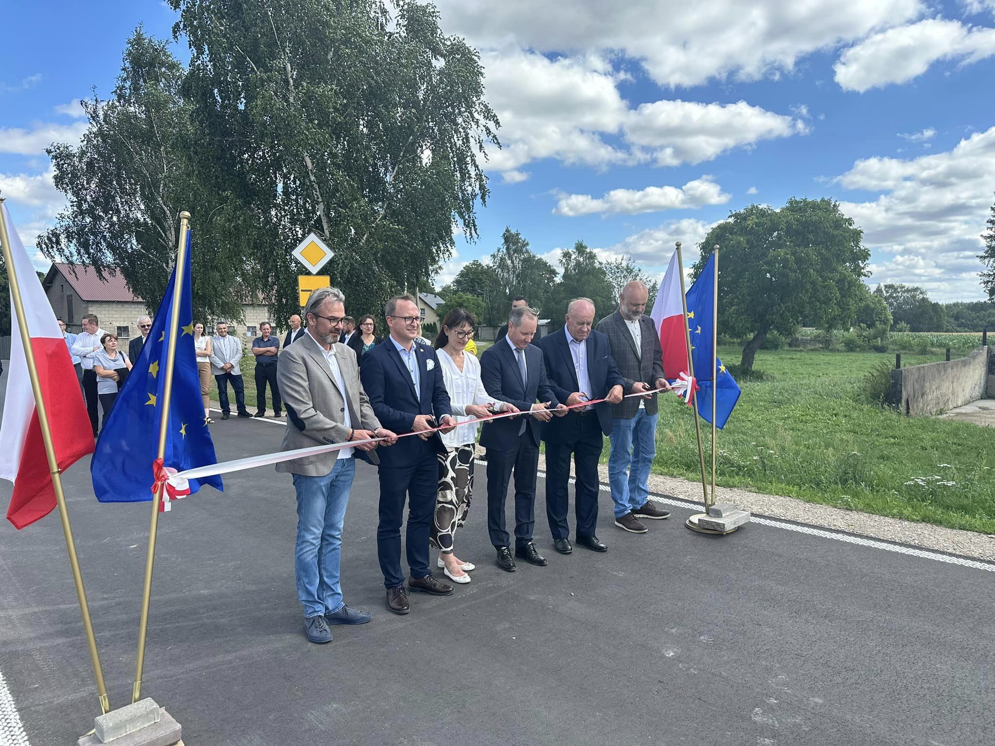 Kolejna inwestycja drogowa w gminie Stara Kiszewa zrealizowana ze środków PROW 2014-2020