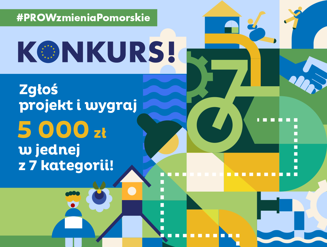 Zgłoś projekt do konkursu #PROWzmieniaPomorskie i wygraj 5 000 zł!