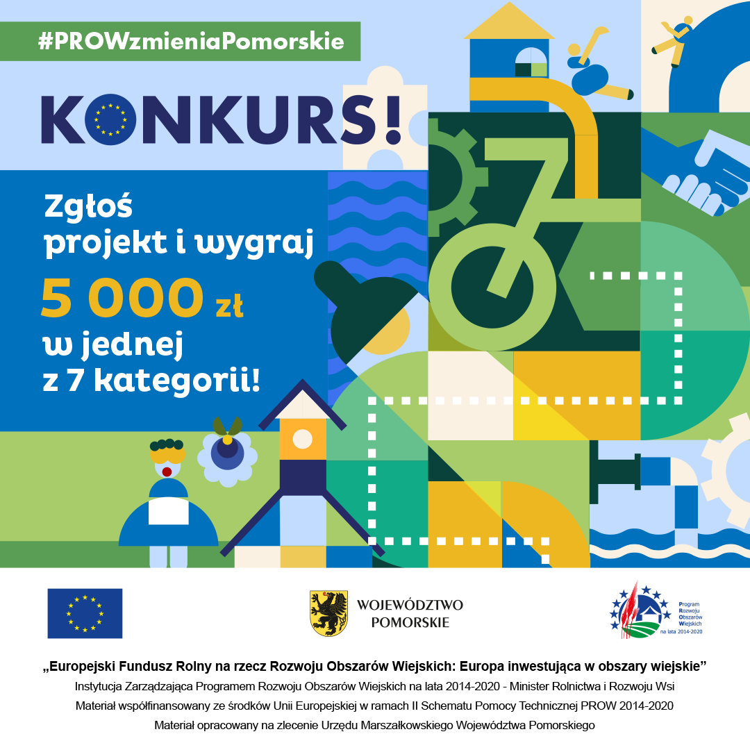 Wygraj 5000 zł w konkursie #PROWzmieniaPomorskie!