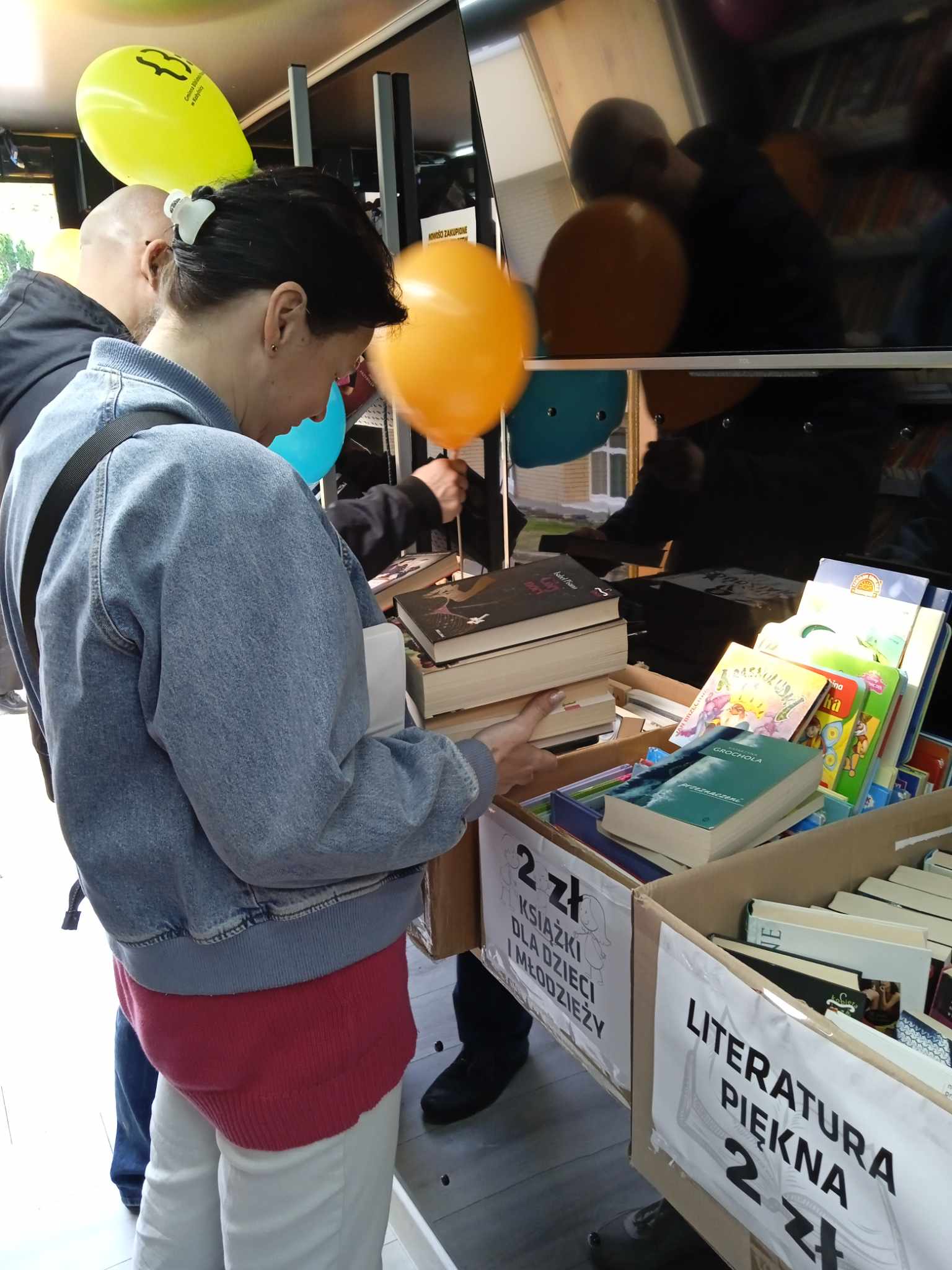 Kiermasz książek w bibliobusie - Kobylnica