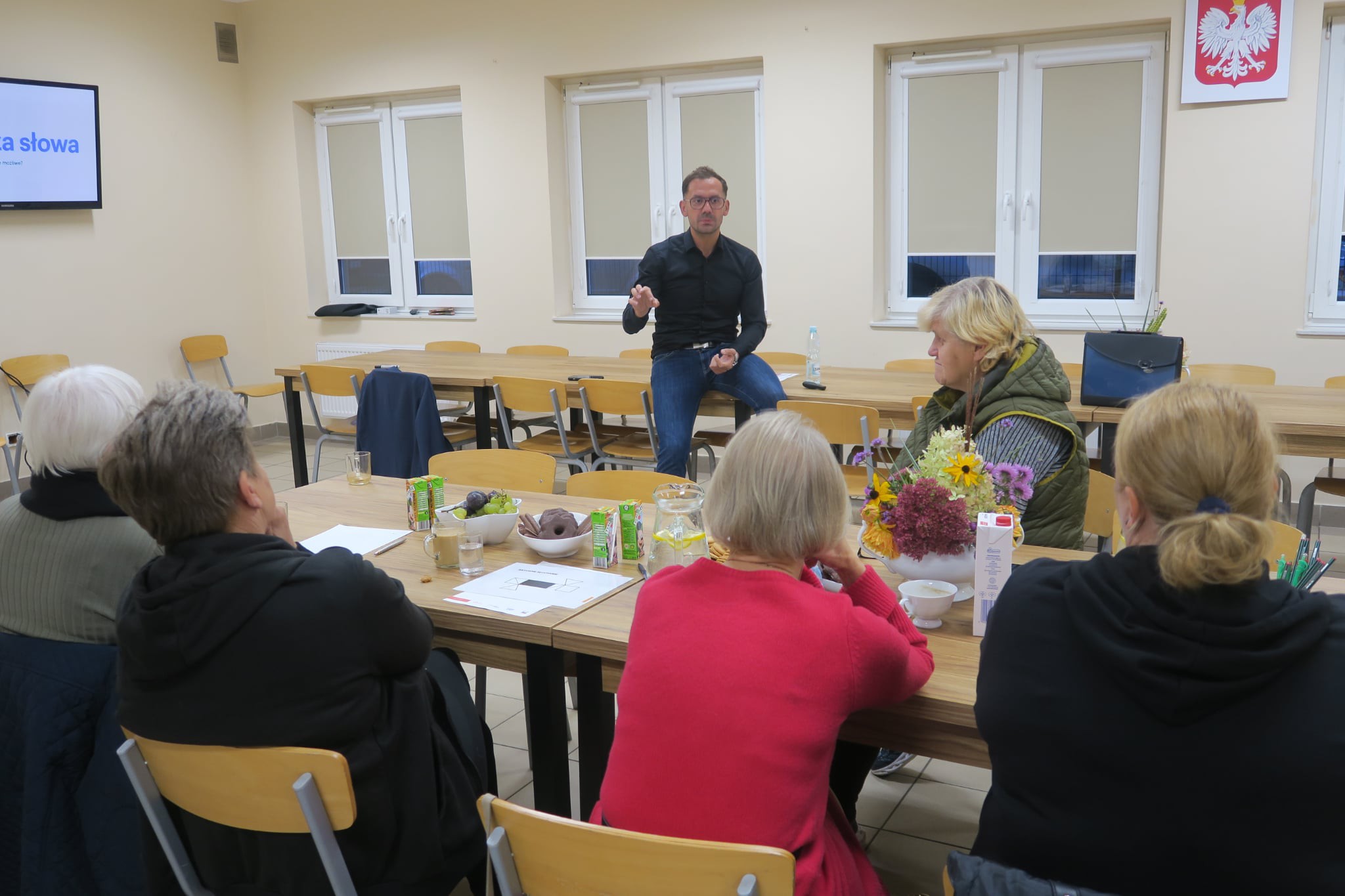 Zajęcia odbywały się m.in w Łosinie