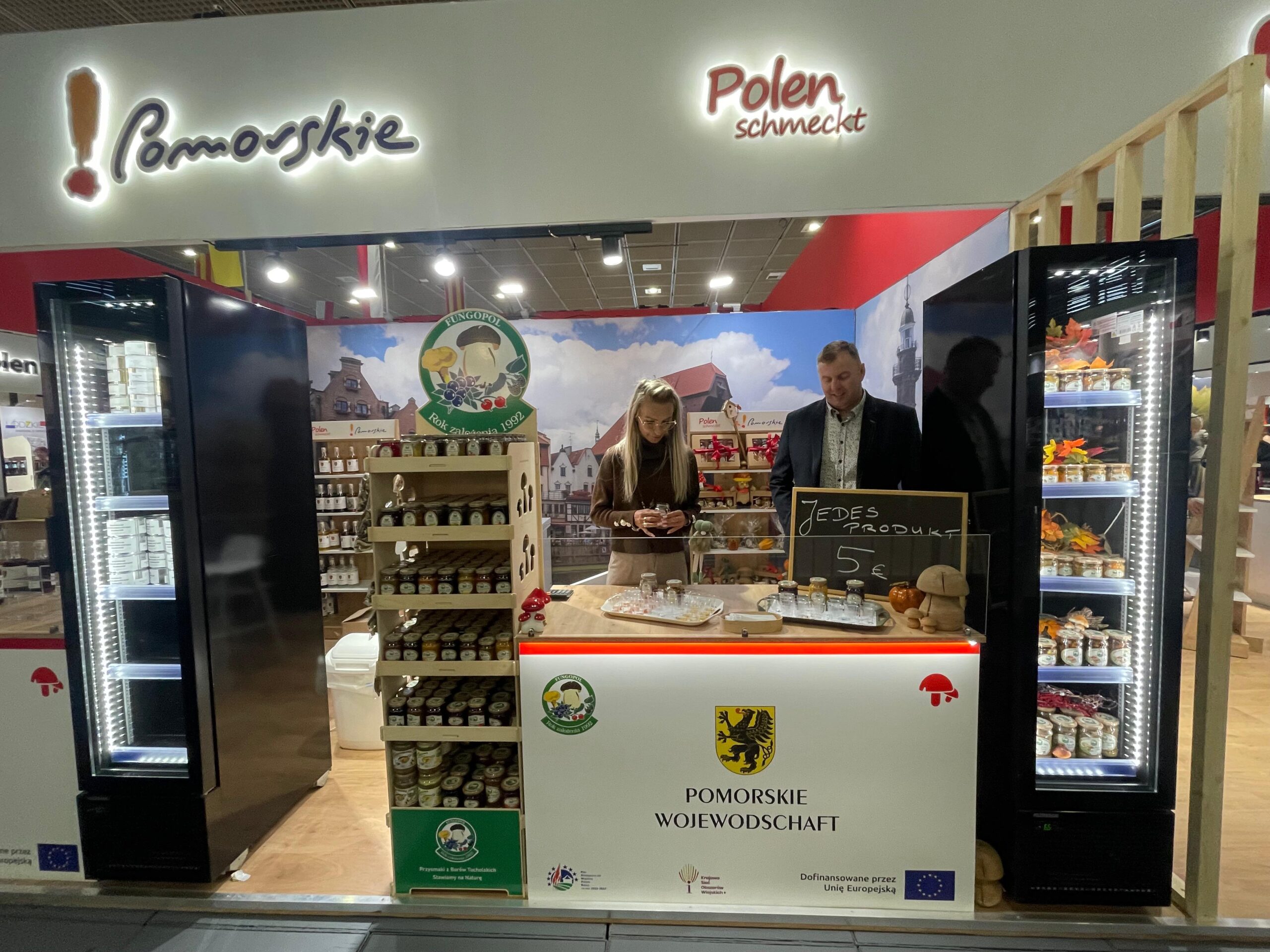 Stoisko firmy Fungopol na targach w Berlinie