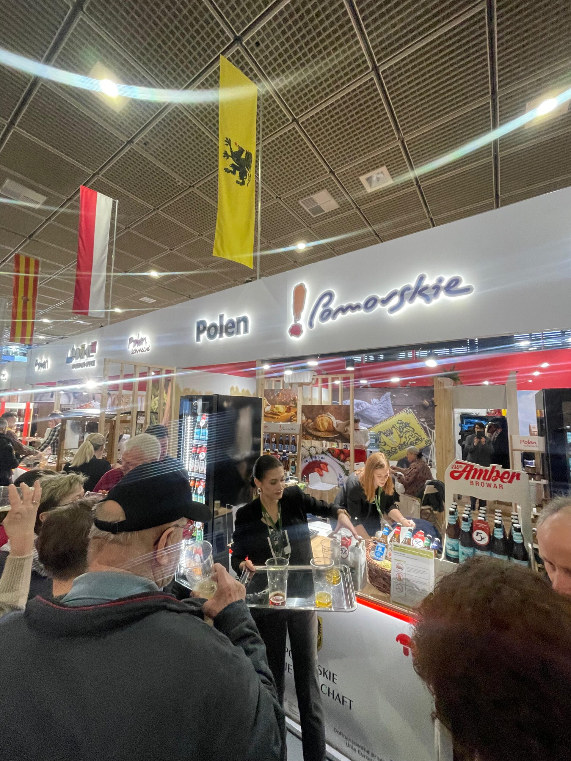 Stoisko cieszy się bardzo dużym zainteresowaniem zwiedzających