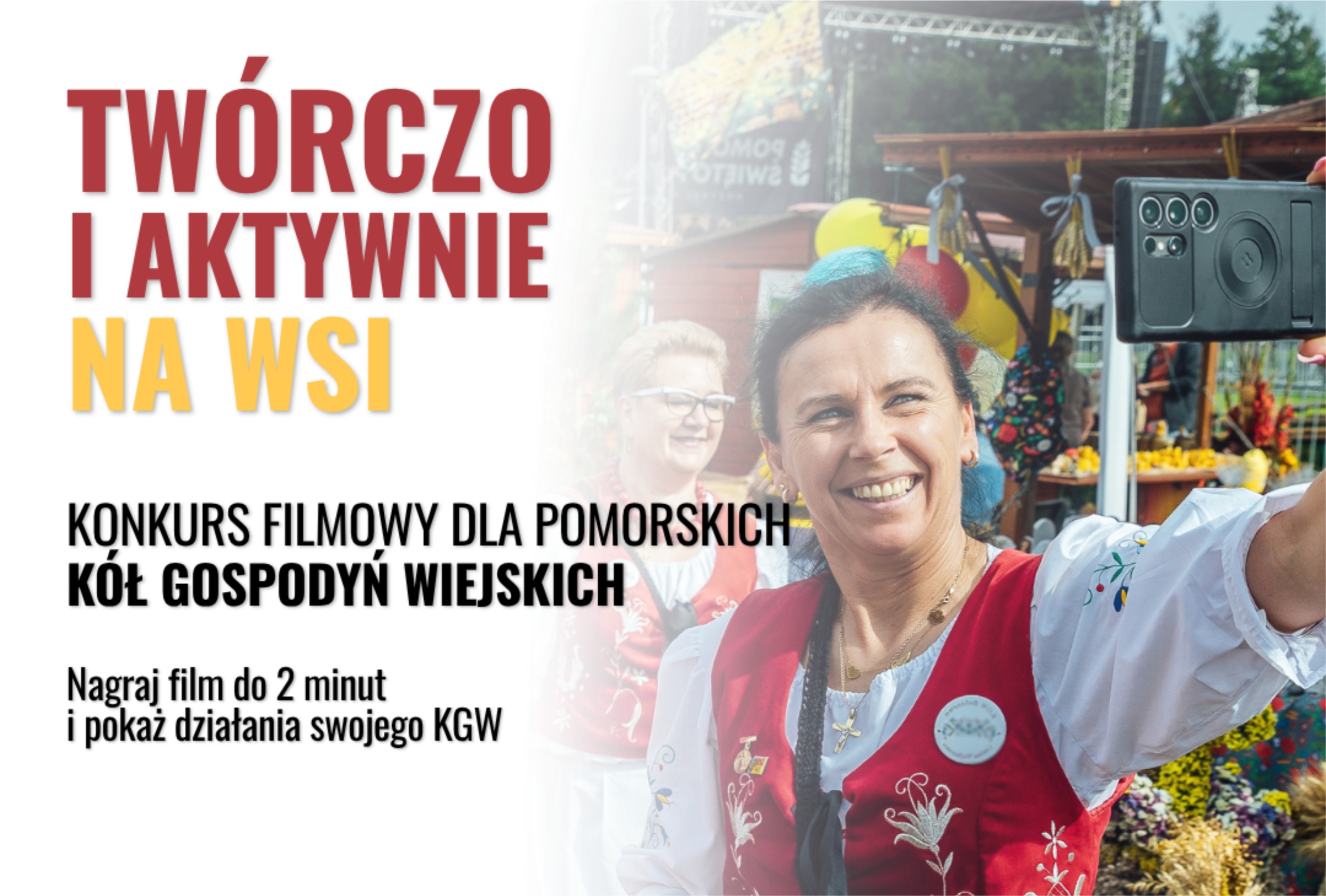 Weź udział w konkursie filmowym „Twórczo i aktywnie na wsi”!