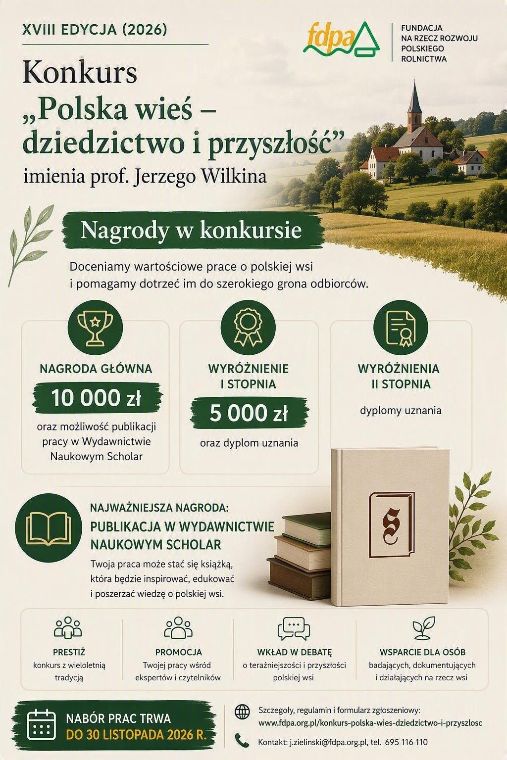 Plakat konkursu 